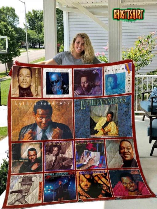 Luther Vandross Quilt Blanket