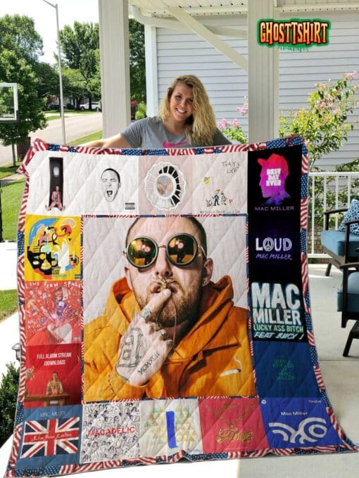 Mac Miller Style 2 Quilt Blanket