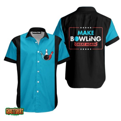 Make Bowling Great Again Bowling Aloha Hawaiian Shirt