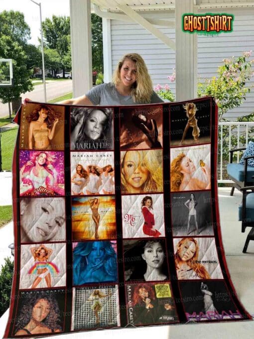 Mariah Carey v2 Quilt Blanket