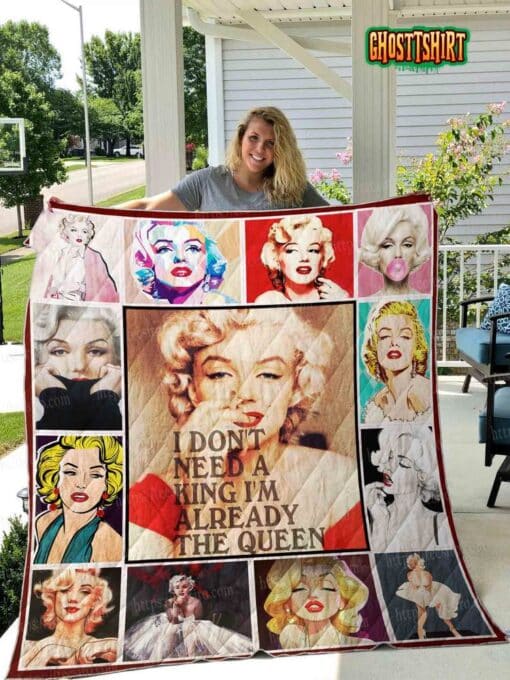 Marilyn Monroe Quilt Blanket