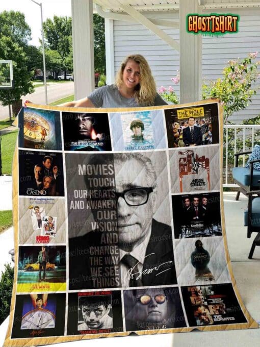 Martin Scorsese Quilt Blanket