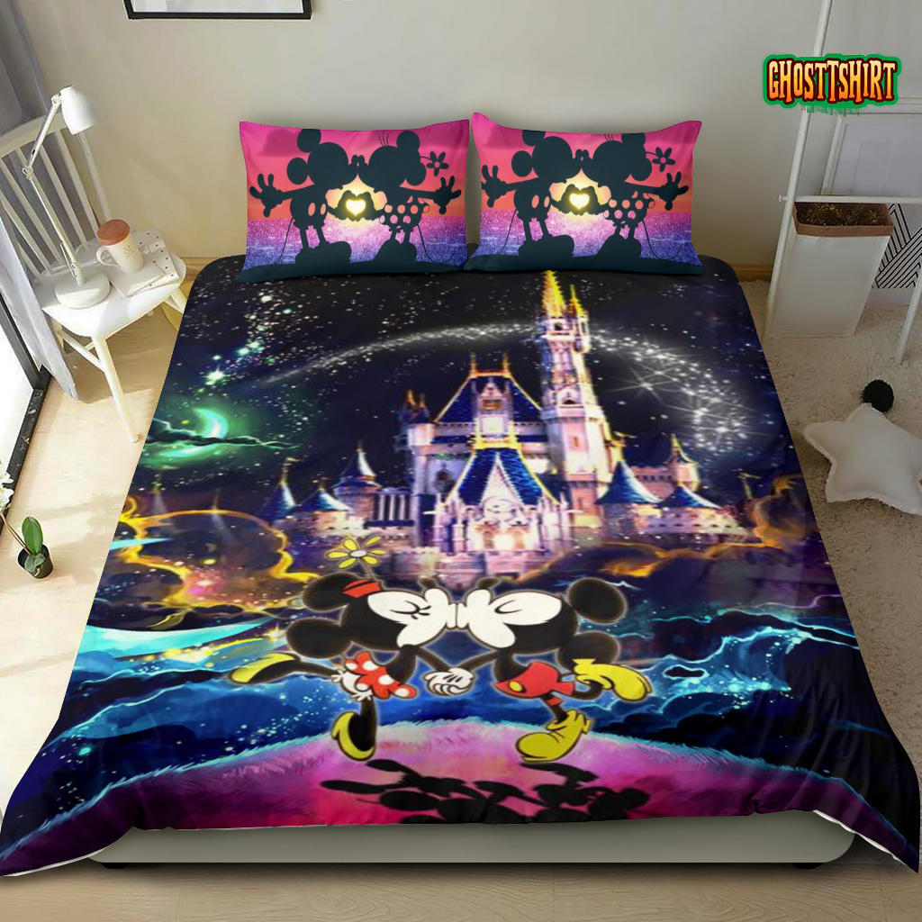 Mickey And Minnie Bedding Set - Disney Lovers