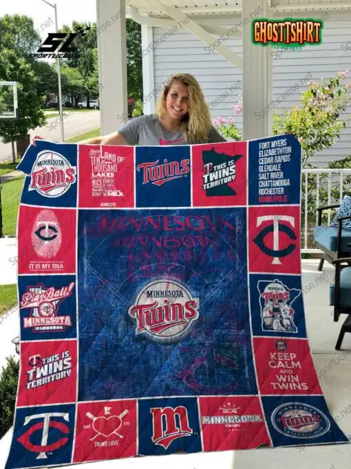 Minnesota Twins Quilt Blanket