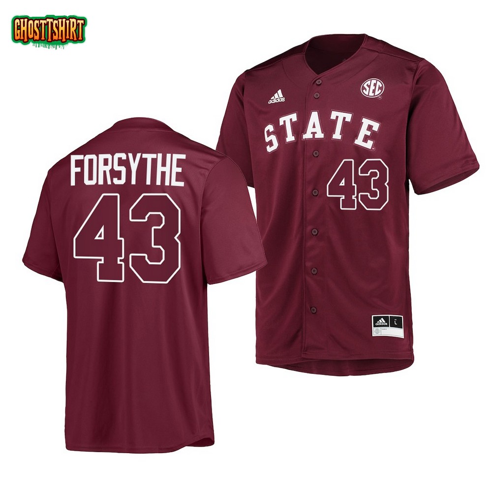 Alumni Hall Bulldogs, Mississippi State Adidas Full Button Script Baseball  Jersey Alumni Hall