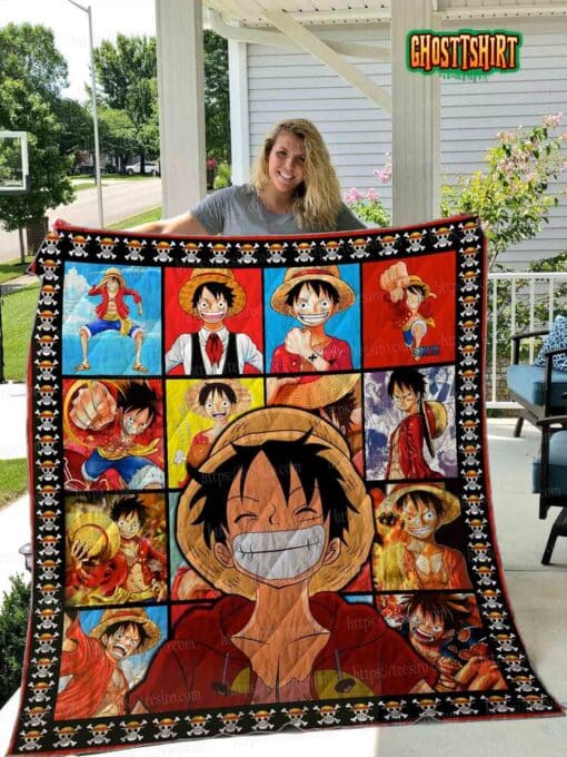 Monkey D. Luffy Quilt Blanket