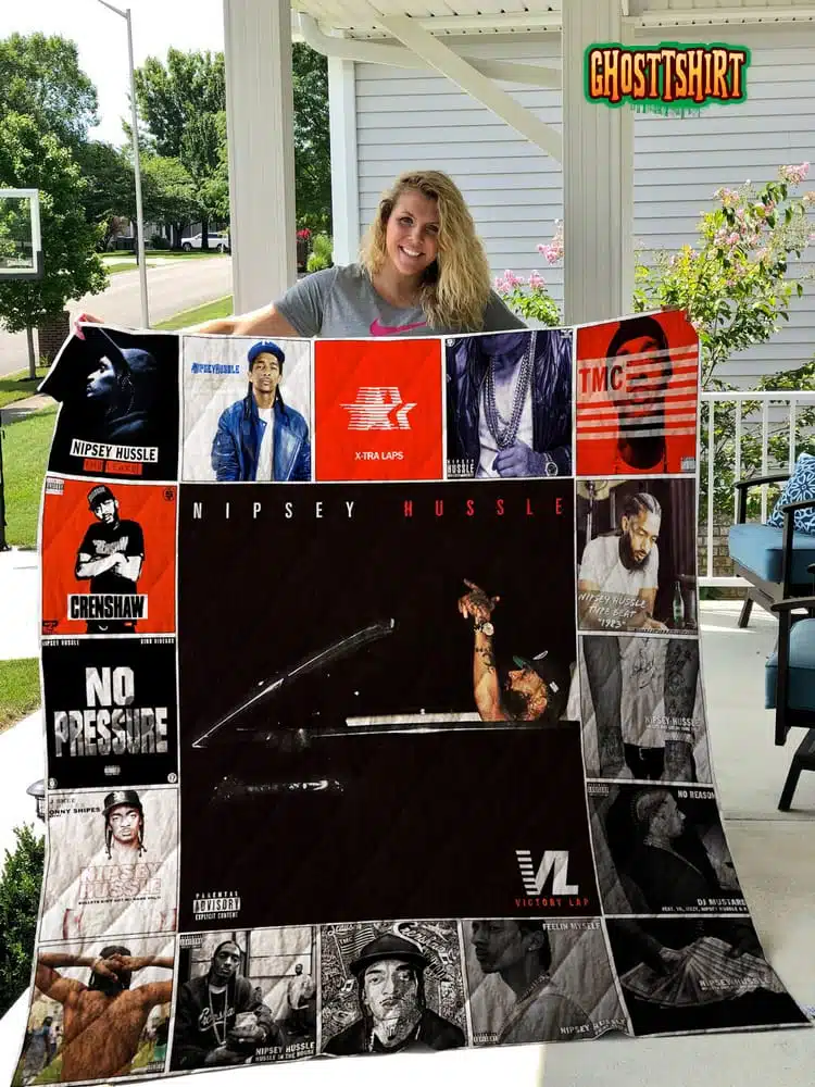 Nipsey Hussle v2 Quilt Blanket