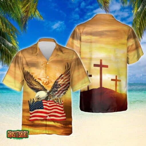 One Nation Under God V2 Aloha Hawaii Shirt