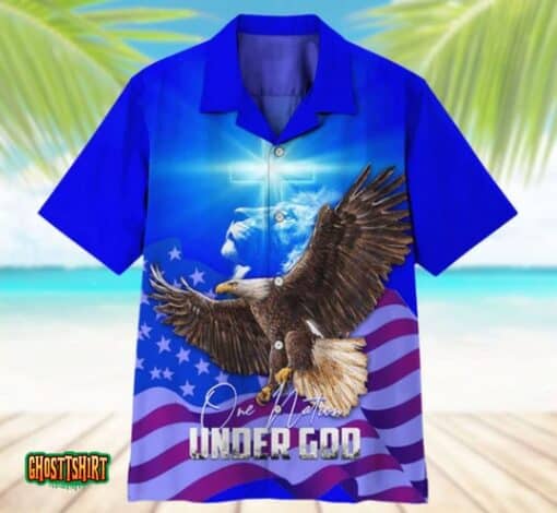 One Nation Under God V3 Aloha Hawaii Shirt