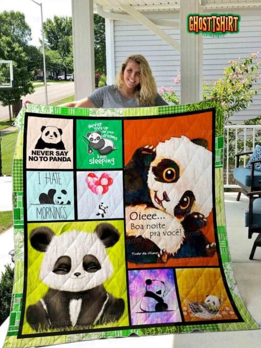 Panda Quilt Blanket