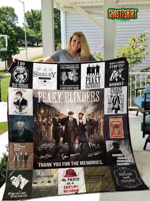 Peaky Blinders Quilt Blanket