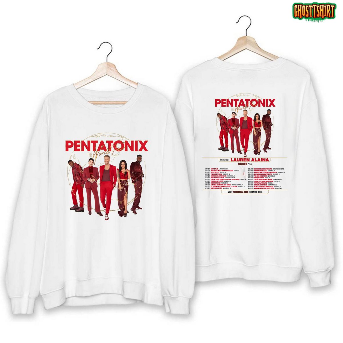 pentatonix tour t shirts