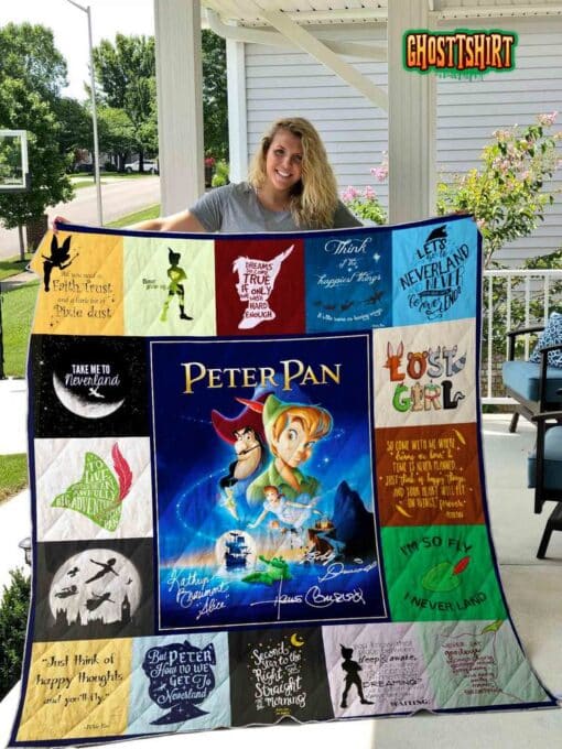 Peter Pan Quilt Blanket v2