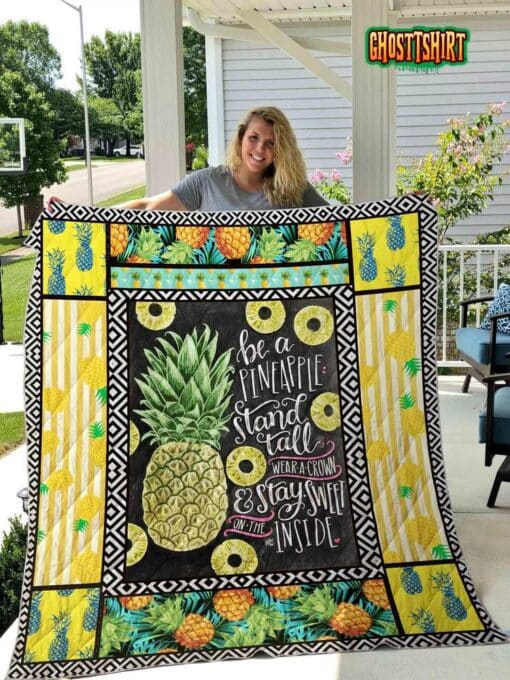 Pineapple Quilt Blanket