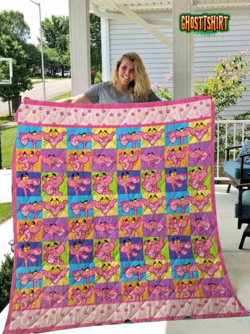 Pink Panther 1 Quilt Blanket