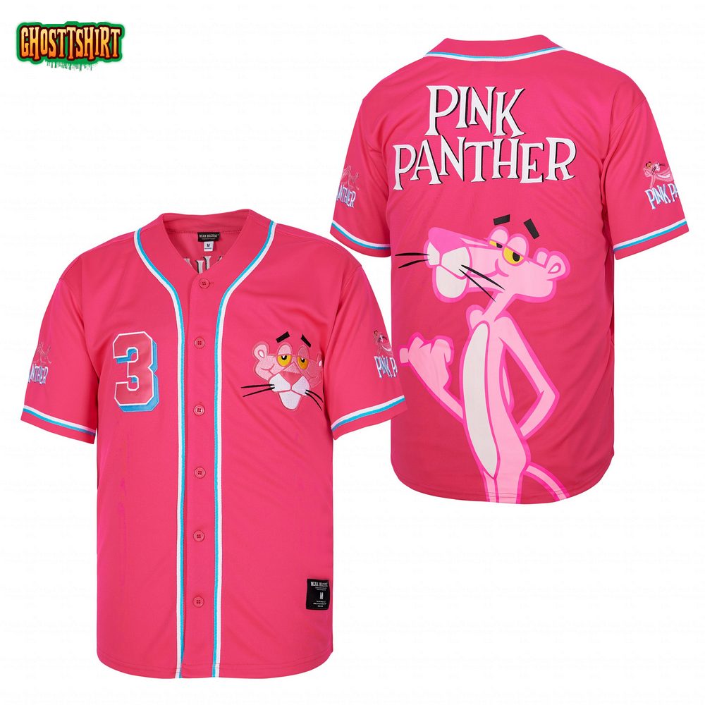 Pink Panther 1963 Miami Pink Baseball Jersey