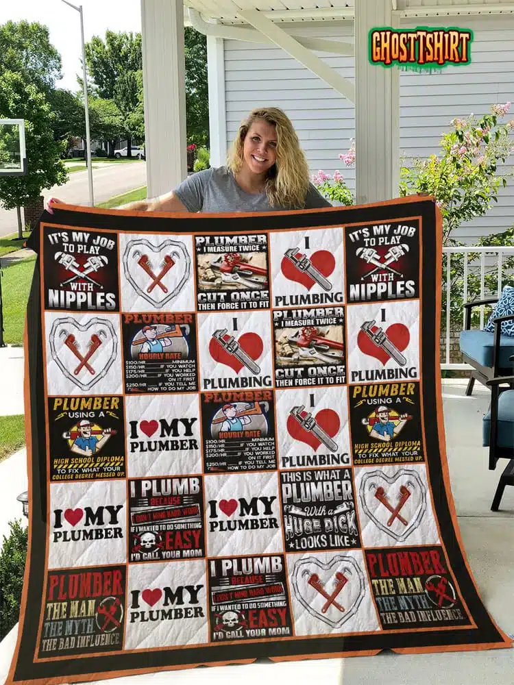Plumber Quilt Blanket v2