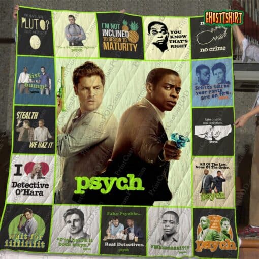 Psych Quilt blanket