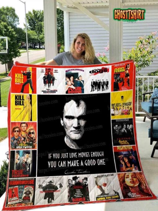 Quentin Tarantino Quilt Blanket