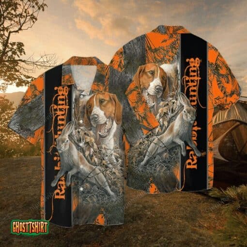 Rabbit Hunting Aloha Hawaiian Shirt