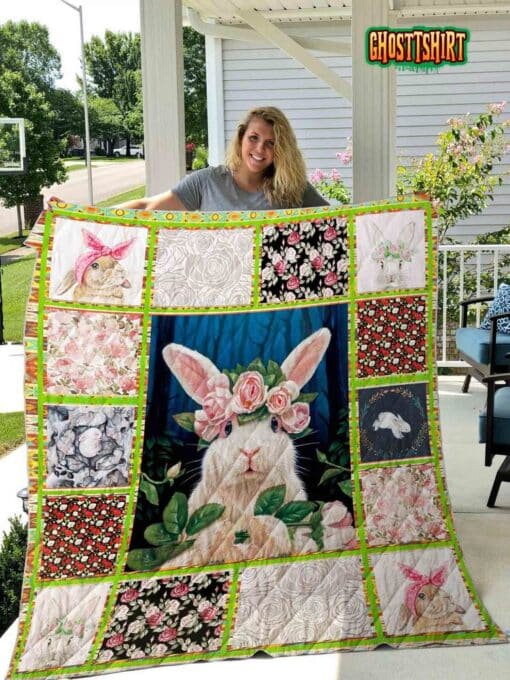Rabbit Printed Blanket