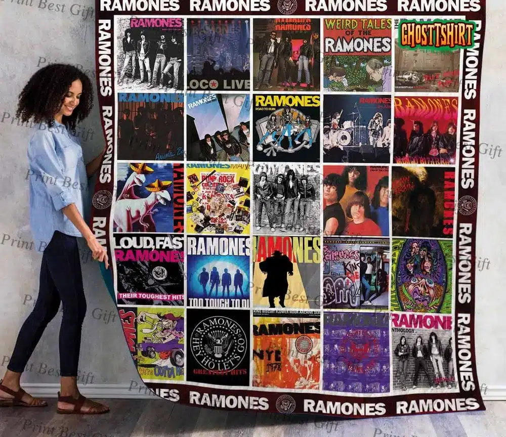 Ramones Cover Poster Quilt Ver 4