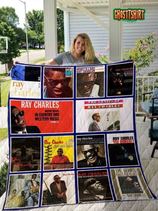 Ray Charles Quilt Blanket