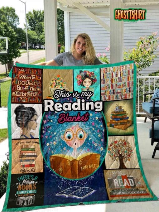 Reading Quilt Blanket