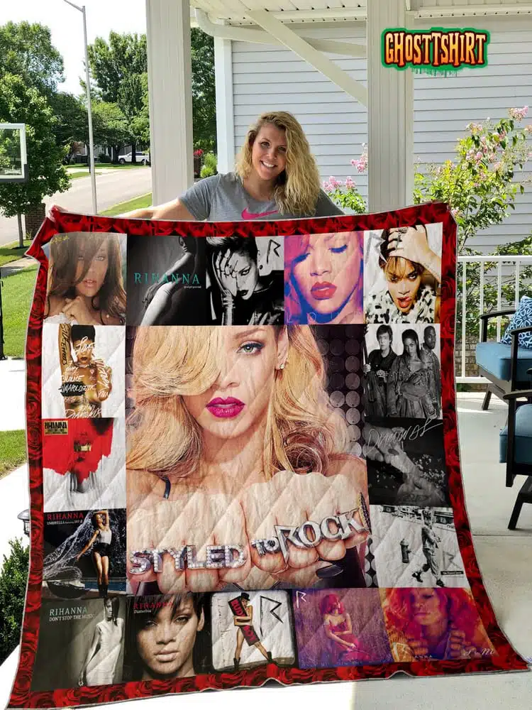 Rihanna Style 2 Quilt Blanket