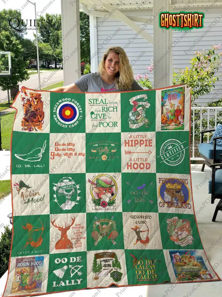 Robin Hood v2 Quilt blanket