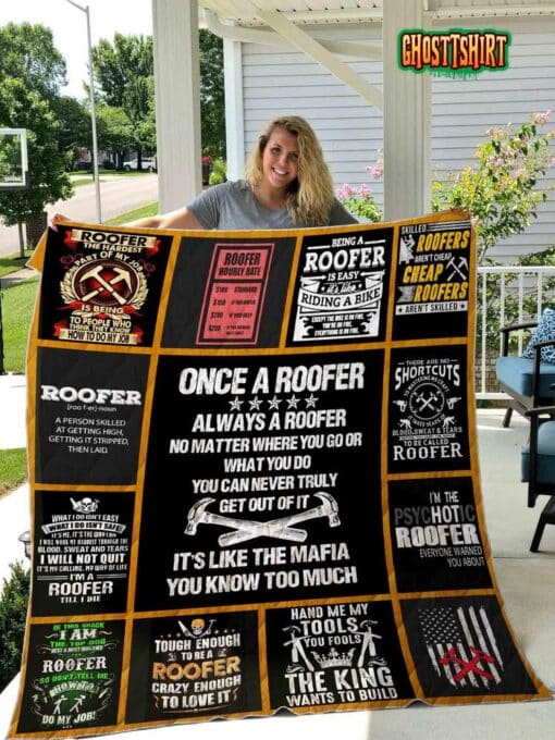 Roofer Printed Blanket