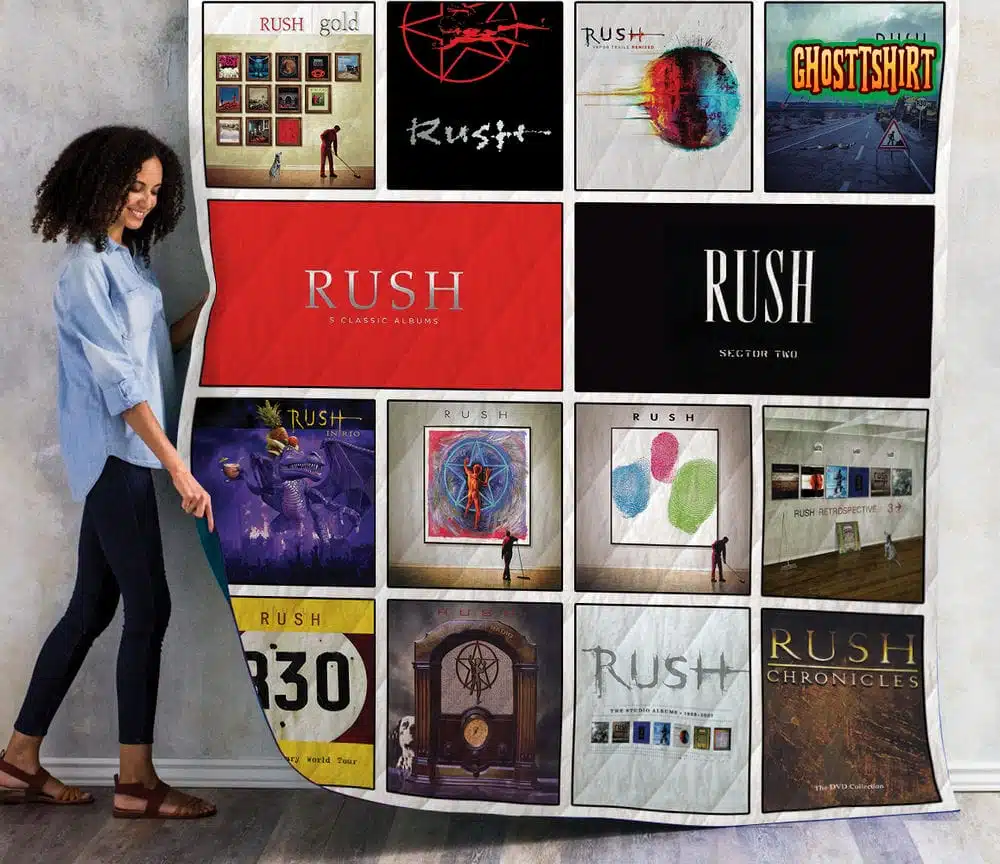 Rush Complication Albums Quilt Blanket