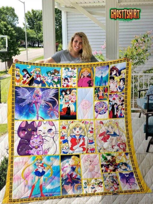 Sailor Moon Quilt Blanket