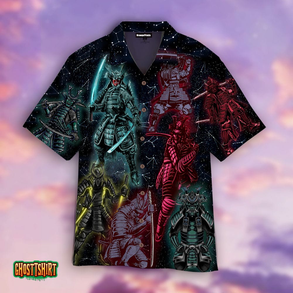 Samurai Aloha Hawaiian Shirt