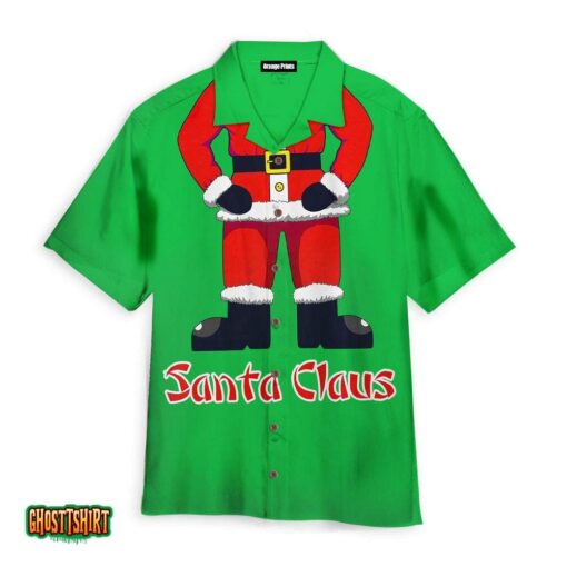 Santa Claus Aloha Hawaii Shirt For Men Women