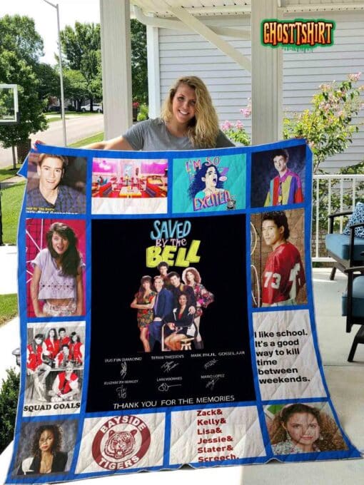 Saved By The Bell Quilt Blanket