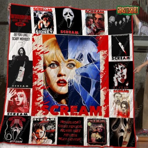 Scream Quilt blanket For Fans