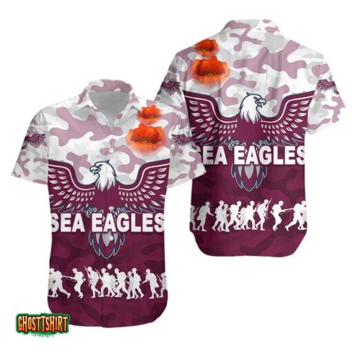 Sea Eagles Aloha Hawaiian Shirt