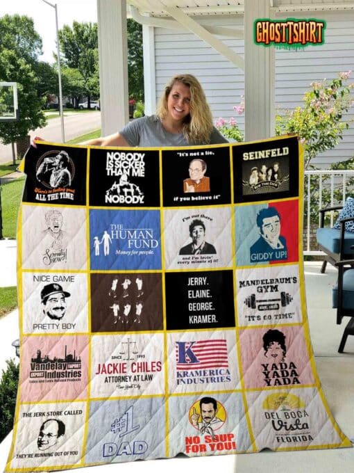 Seinfeld Quilt Blanket v2