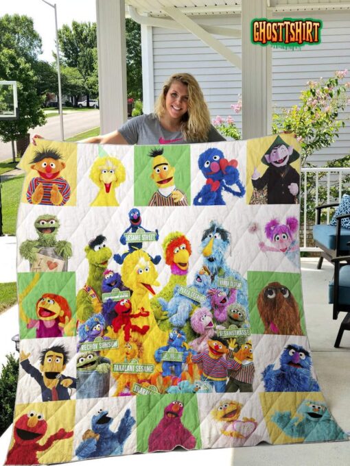 Sesame Street Quilt Blanket