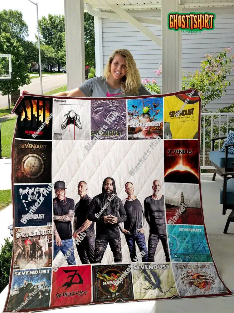 Sevendust Quilt Blanket V5