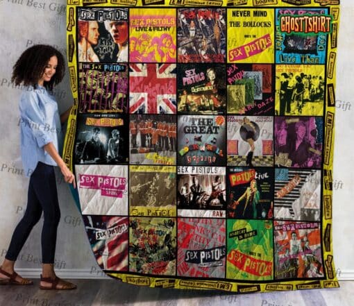 Sex Pistols Cover Poster Quilt blanket Ver 4