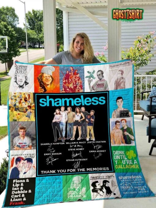 Shameless Quilt Blanket