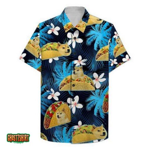 Shiba Aloha Hawaiian Shirt