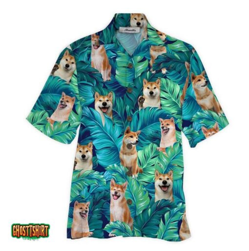 Shiba Inu Aloha Hawaiian Shirt