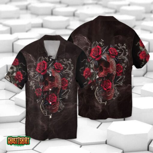Skull Aloha Hawaii Shirt For Men Women