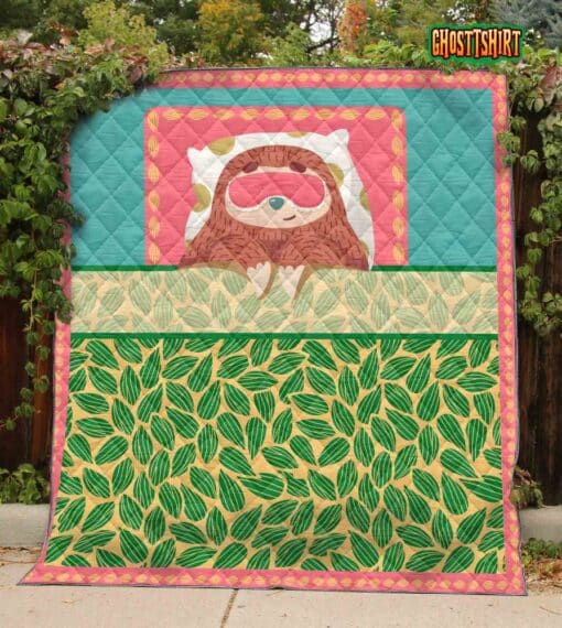 Sloth Printed Blanket