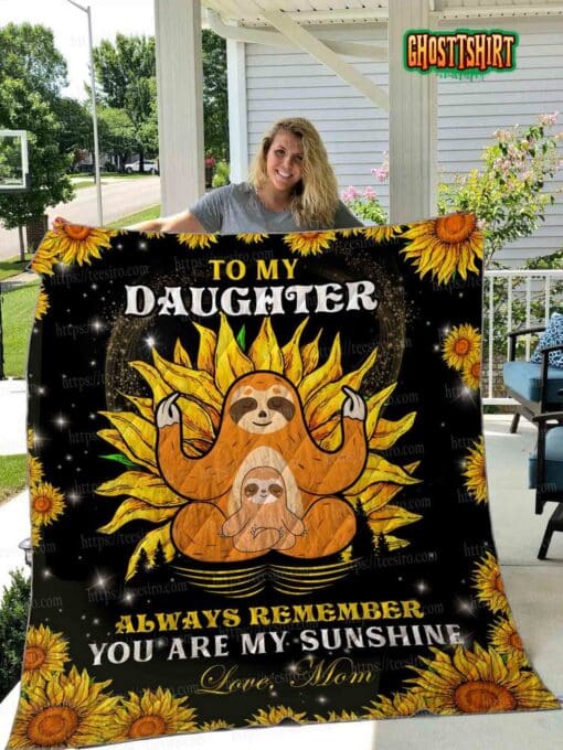 Sloth Quilt Blanket