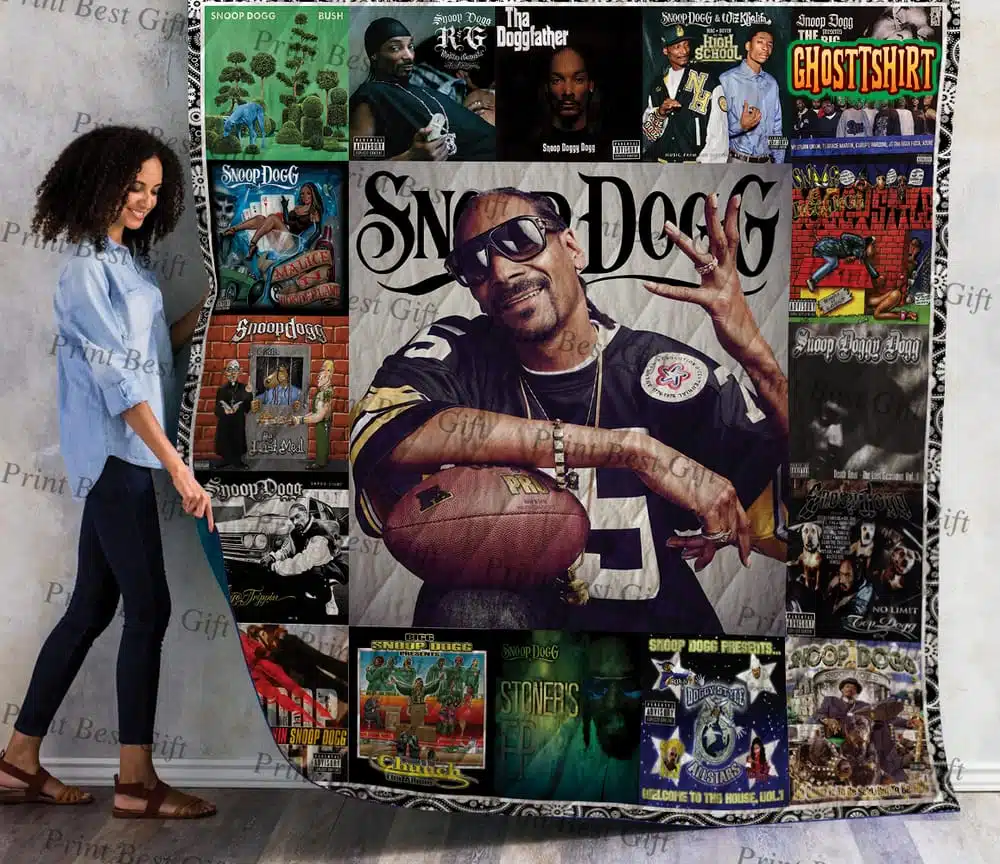 Snoop Dogg Albums Cover Poster Quilt blanket
