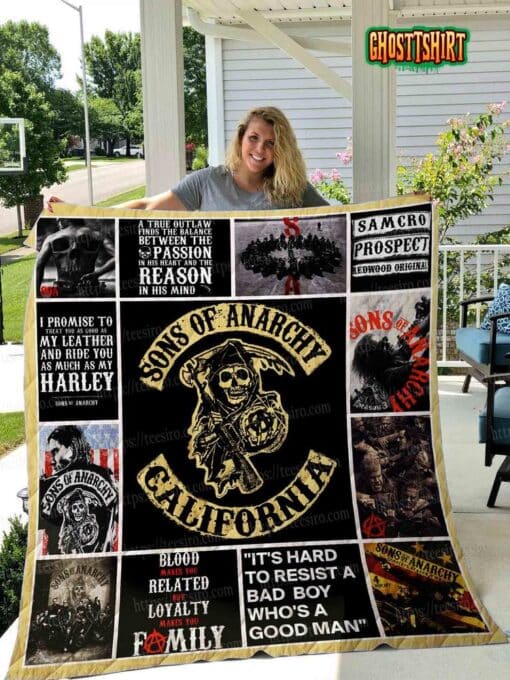 Sons Of Anarchy Quilt Blanket